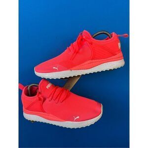 PUMA Pacer Next Cage Women Sneakers 371823-01 Pink Alert/White Size 7